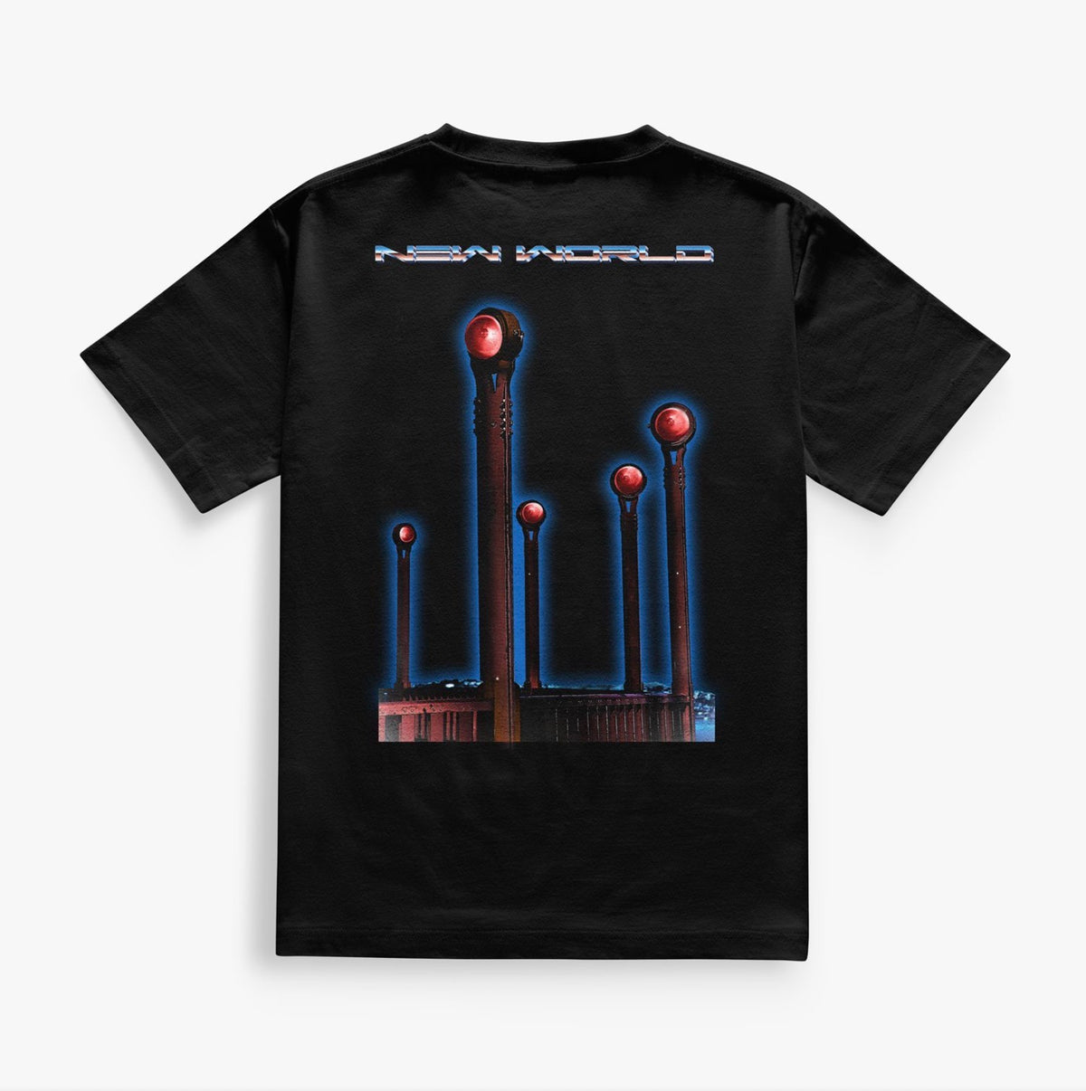 NEW WORLD RED ORBS TEE