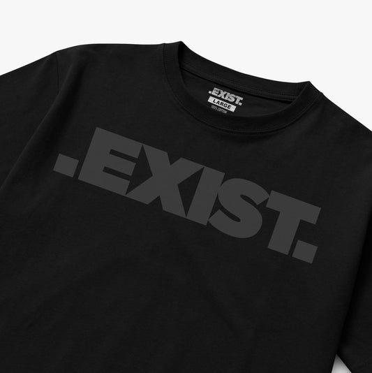 .EXIST.   GRAY ON BLVCK