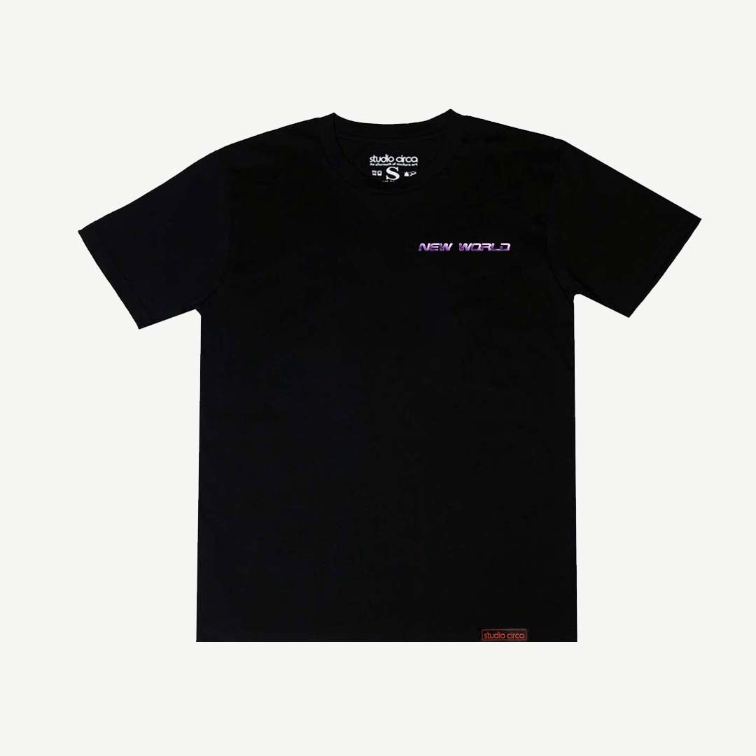 NEW WORLD SUNFLOWER TEE - Front Print