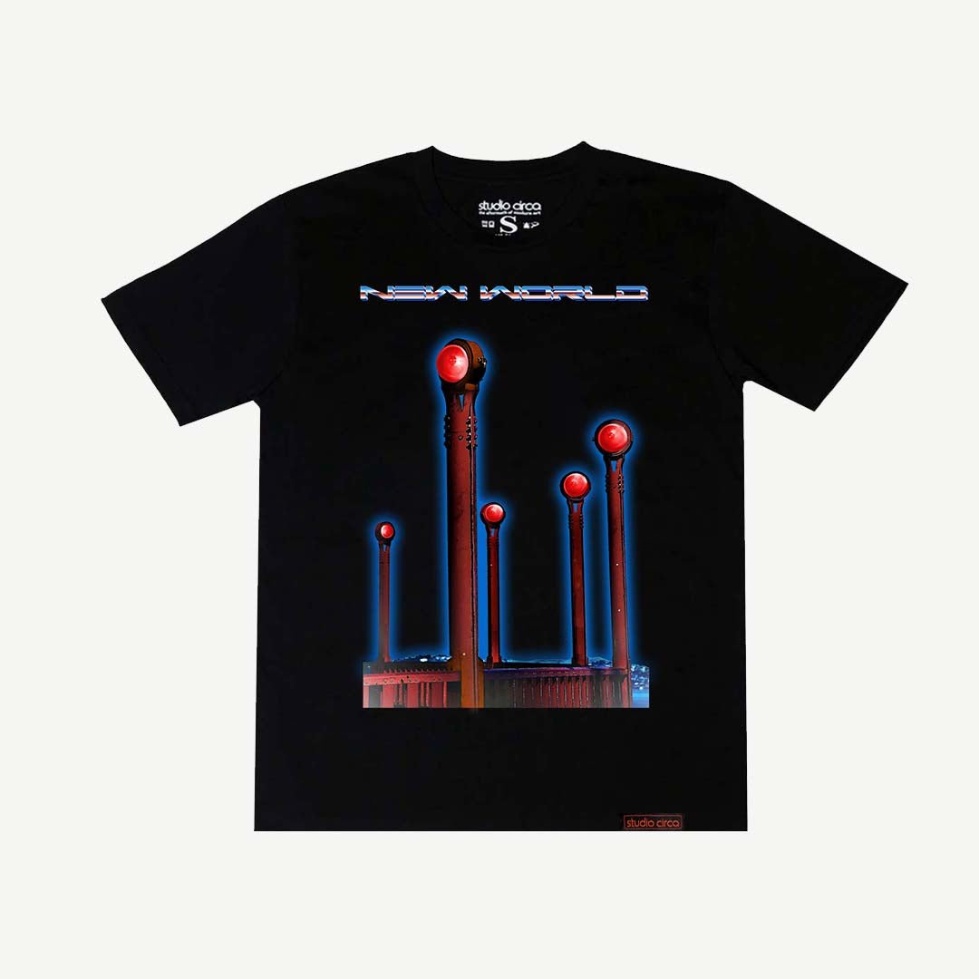 NEW WORLD RED ORBS TEE