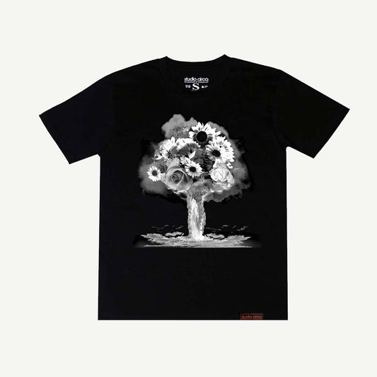 B/W ATOMIC FLOWERS