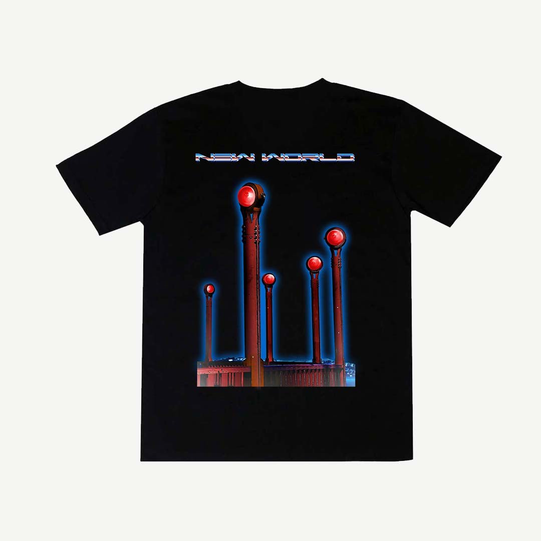 NEW WORLD RED ORBS TEE - Back