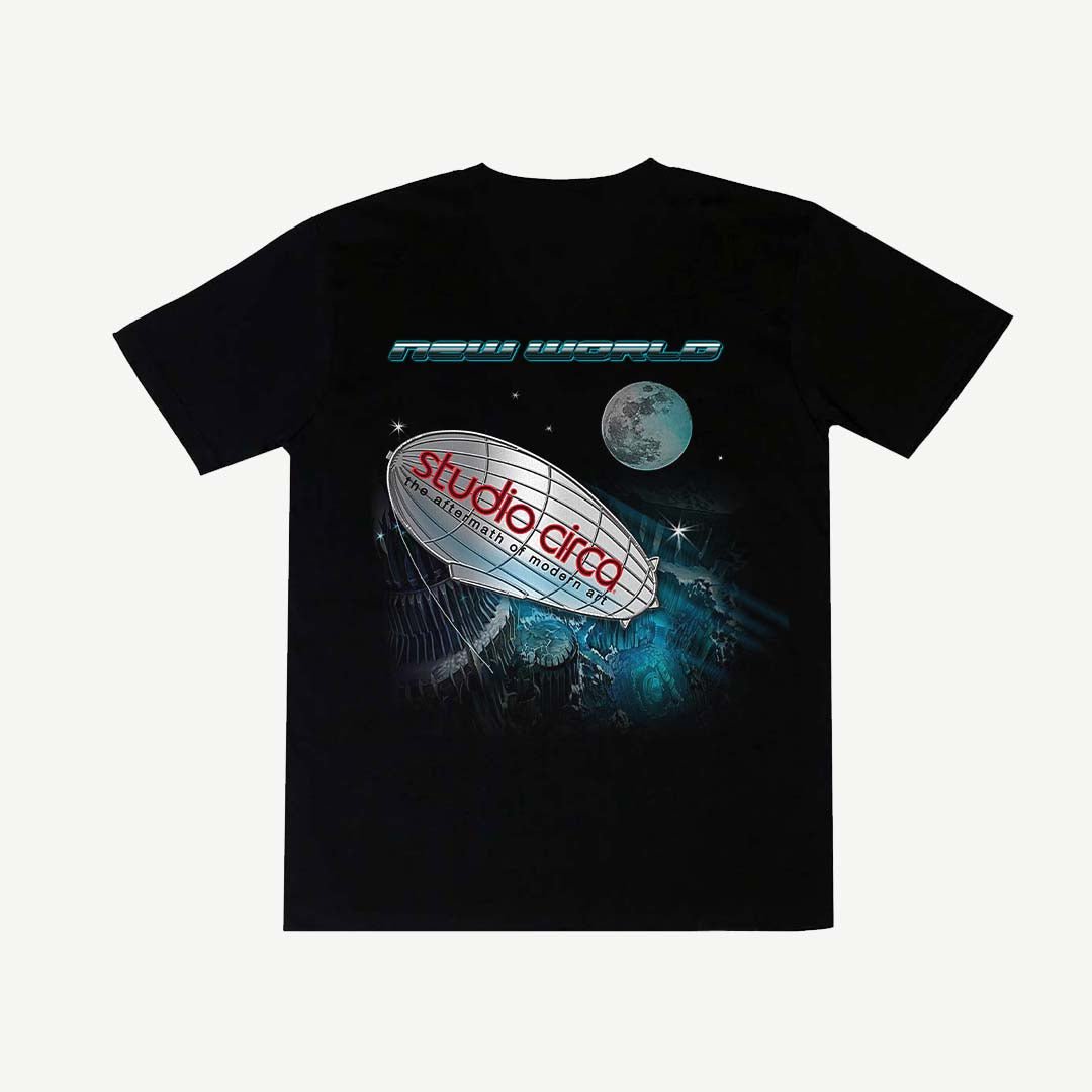 NEW WORLD ZEPPELIN TEE - Back